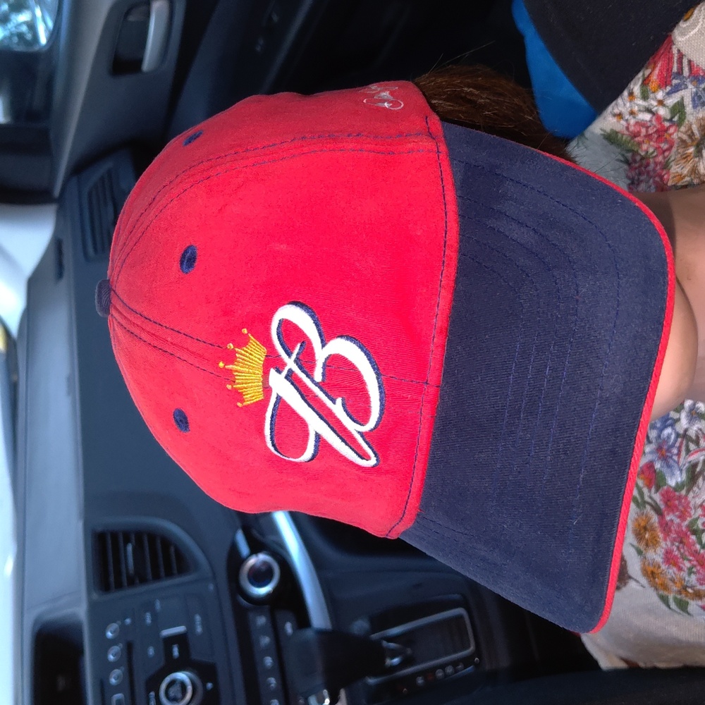 Vtg NASCAR Chase Dale Earnhardt Jr#8 Budweiser Red Nu-Fit Fitted Cap Hat OS